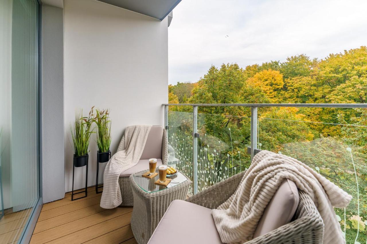 Apartamenty Fenomen - Premium Park & Sea, Nadmorskie Tarasy Free Parking, Swimming Pool, Sauna And Other! Kołobrzeg Exteriör bild